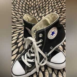 Converse All Star Hightop Black Chuck Taylor’s